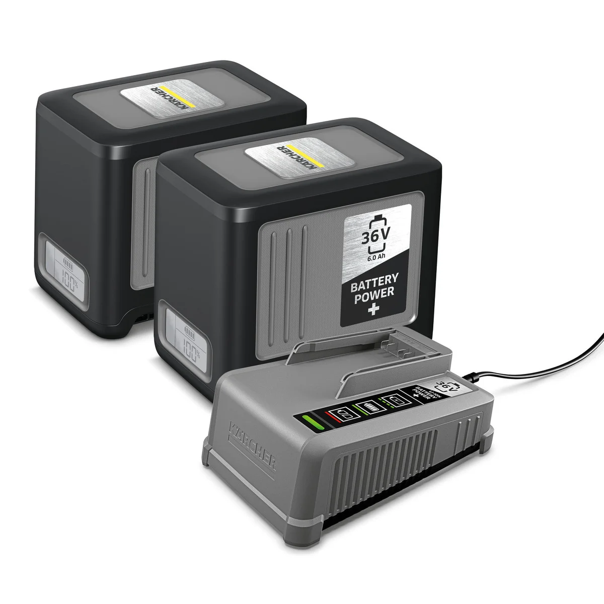 Φωτογραφία προϊόντος: Karcher Kärcher Battery Power+ 36V/6,0Ah Σετ Μπαταρίας & Ταχυφορτιστή