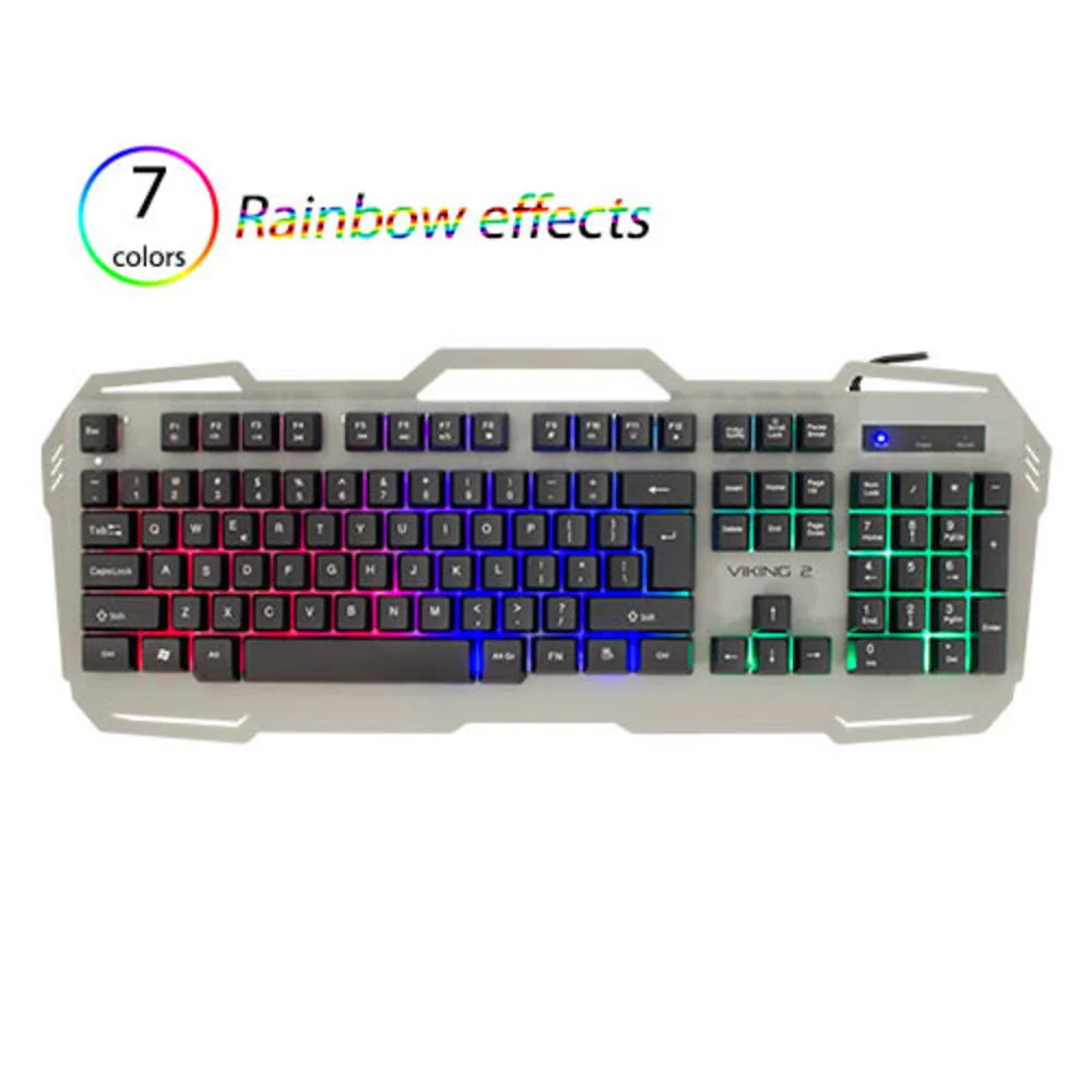 Φωτογραφία προϊόντος: White Shark Metal Gaming Keyboard Viking-2 GK-1924