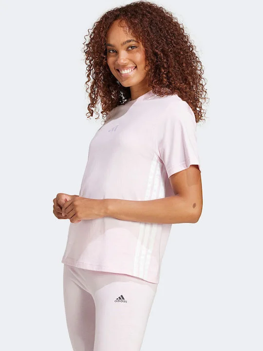 Φωτογραφία προϊόντος: adidas Γυναικείο Αθλητικό T-shirt Light Pink ΡΟΖ