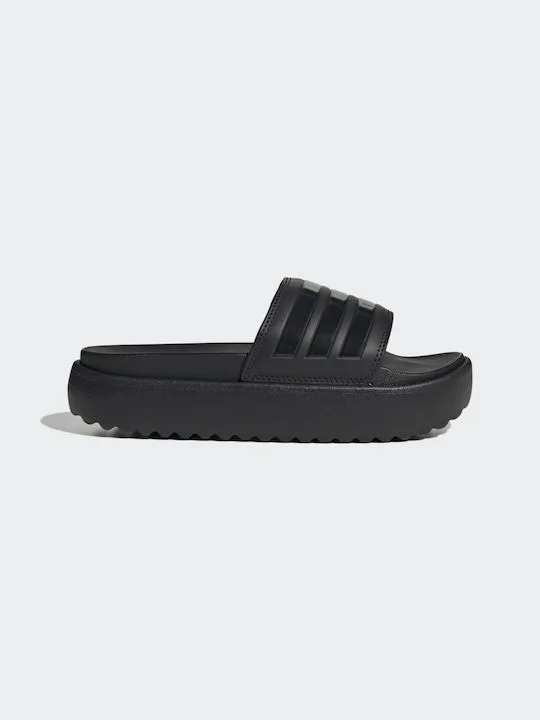 Φωτογραφία προϊόντος: ADIDAS ADILETTE PLATFORM HQ6179-BLACK ΜΑΥΡΟ