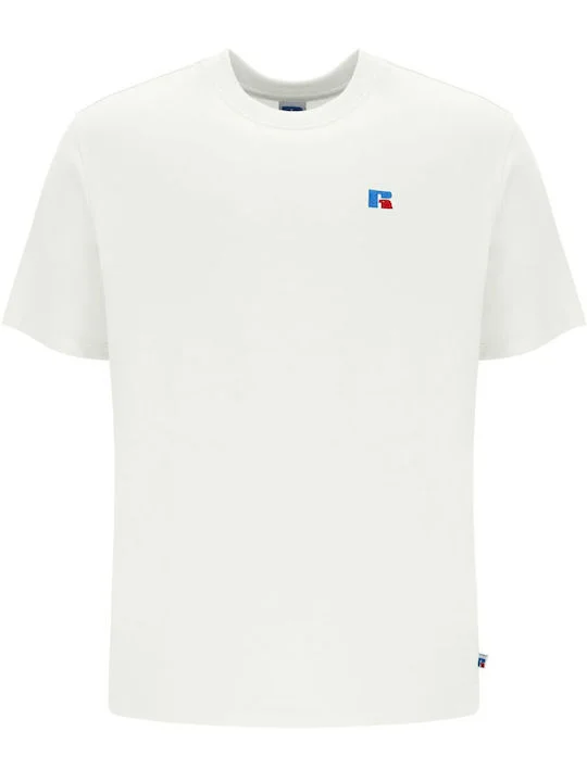 Φωτογραφία προϊόντος: RUSSELL ATHLETIC BASELINERS - S/S CREW NECK TEE SHIRT E4-609-1-145 ΛΕΥΚΟ