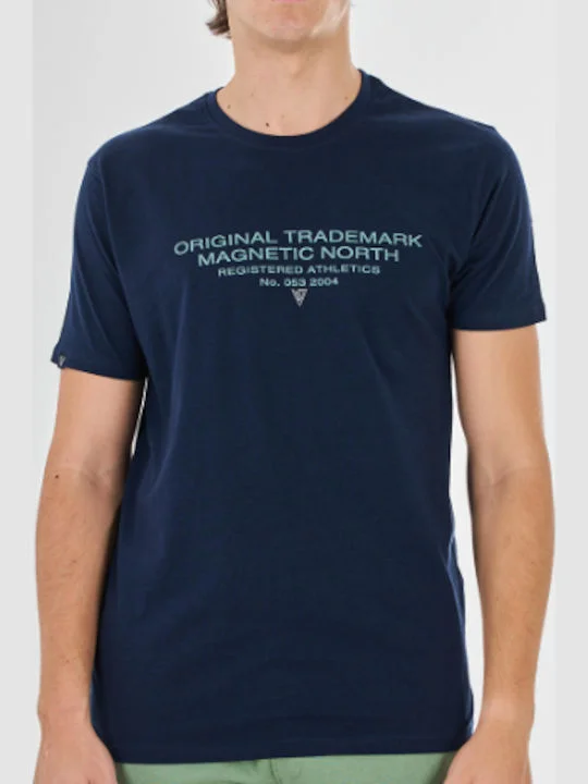 Φωτογραφία προϊόντος: MAGNETIC NORTH MEN'S ORIGINAL T T-SHIRT 23009-NAVY BLUE ΜΠΛΕ