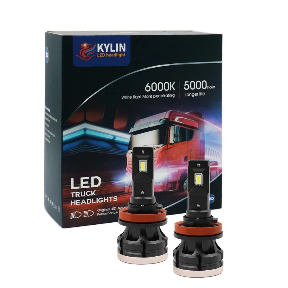 Φωτογραφία προϊόντος: OEM Led Λάμπες Αυτοκινήτου – Φορτηγού H8/Η9/Η11 12V-24V CANBUS 80W 6500K 8000LM 2 X 40W D9K-H11