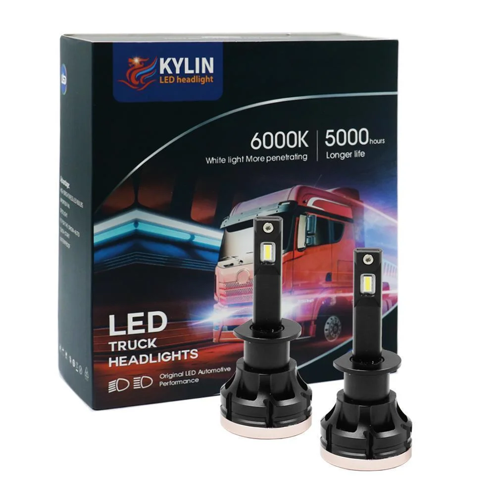 Φωτογραφία προϊόντος: OEM Led Λάμπες Αυτοκινήτου – Φορτηγού H1 12V-24V CANBUS 80W 6500K 8000LM 2 X 40W D9K-H1