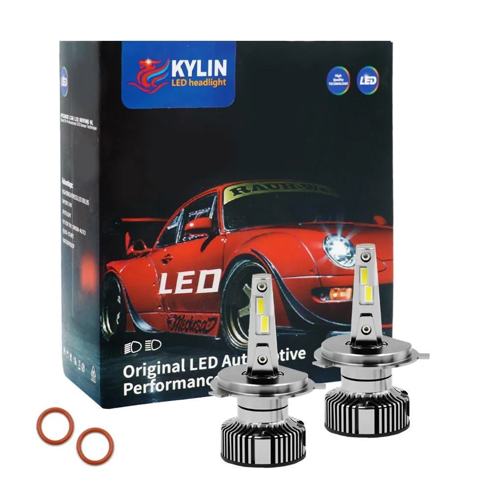 Φωτογραφία προϊόντος: OEM Led Λάμπες Αυτοκινήτου – Φορτηγού H4 12V-24V CANBUS 90W 6500K 8000LM 2 X 45W V13-H4