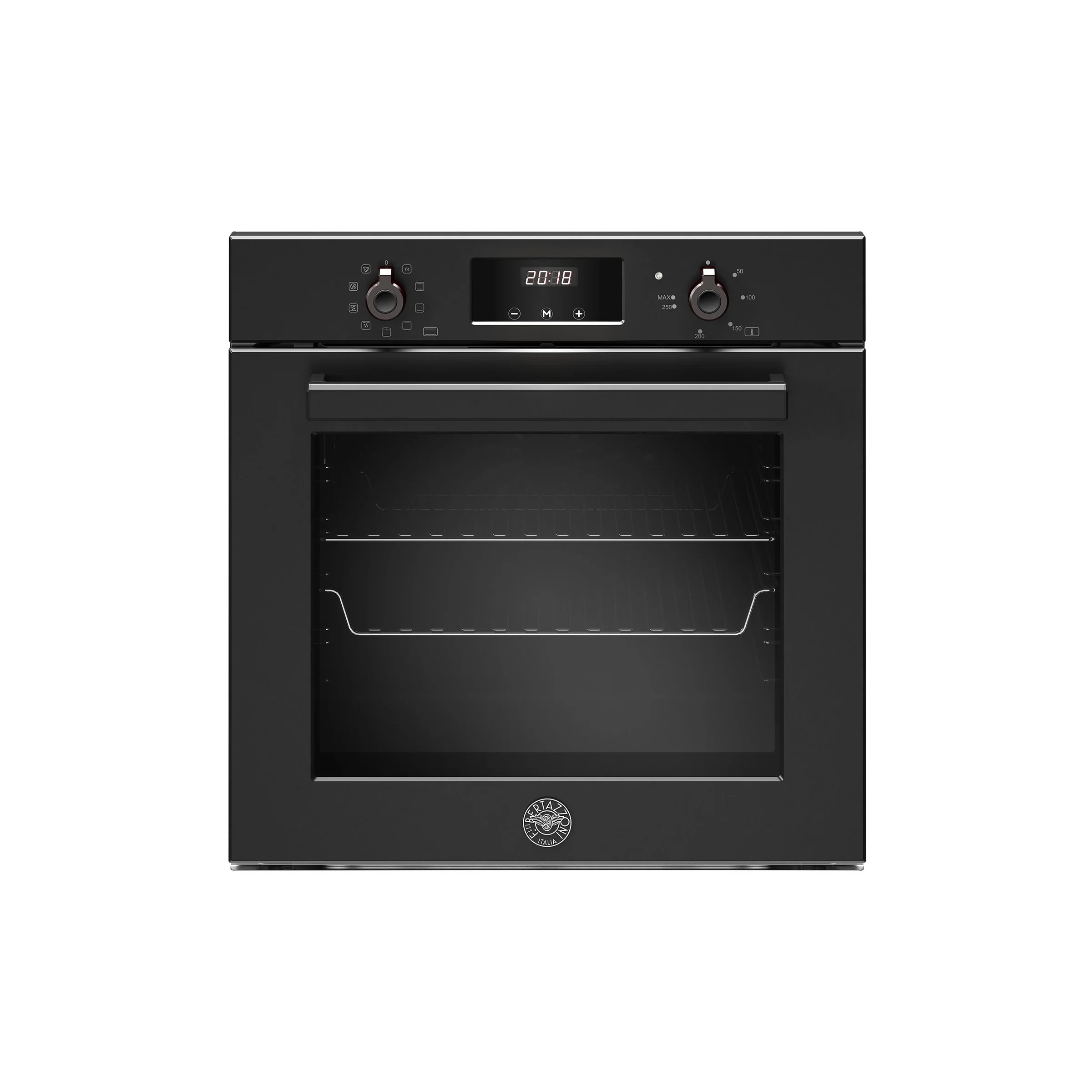 Φωτογραφία προϊόντος: Bertazzoni F60 9 PRO E S N Εντοιχιζόμενος Φούρνος Ηλεκτρικός Μαύρος Ματ Επισμαλτωμένος 76lt Multifunction 9 Λειτουργιών Ψησίματος