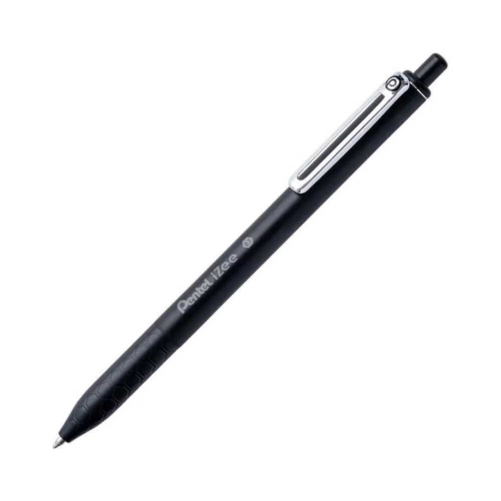 Φωτογραφία προϊόντος: Pentel Στυλό Ballpoint 0.7mm με Μαύρο Μελάνι Izee BX467A