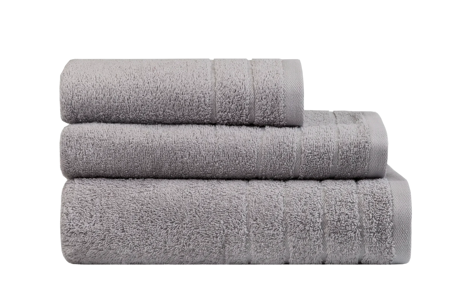 Φωτογραφία προϊόντος: MATTEX ΣΕΤ ΠΕΤΣΕΤΕΣ 3 ΤΕΜ. DALIA LIGHT GREY 100% COTTON ΠΕΝΝΙΕ 520gsm 1(30x45) 1(50x90) 1(70x130)