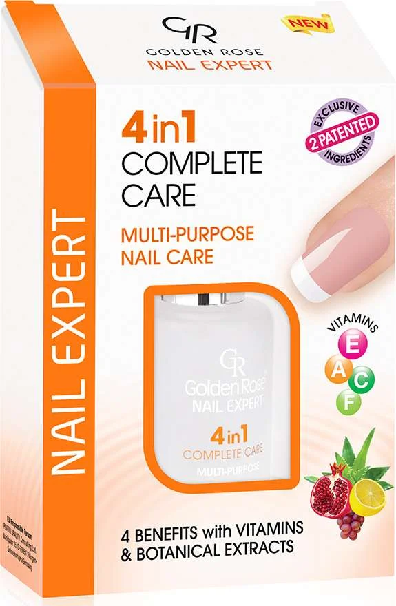 Φωτογραφία προϊόντος: GOLDEN ROSE NAIL EXPERT COMPLETE CARE 4 in1 (11ml)