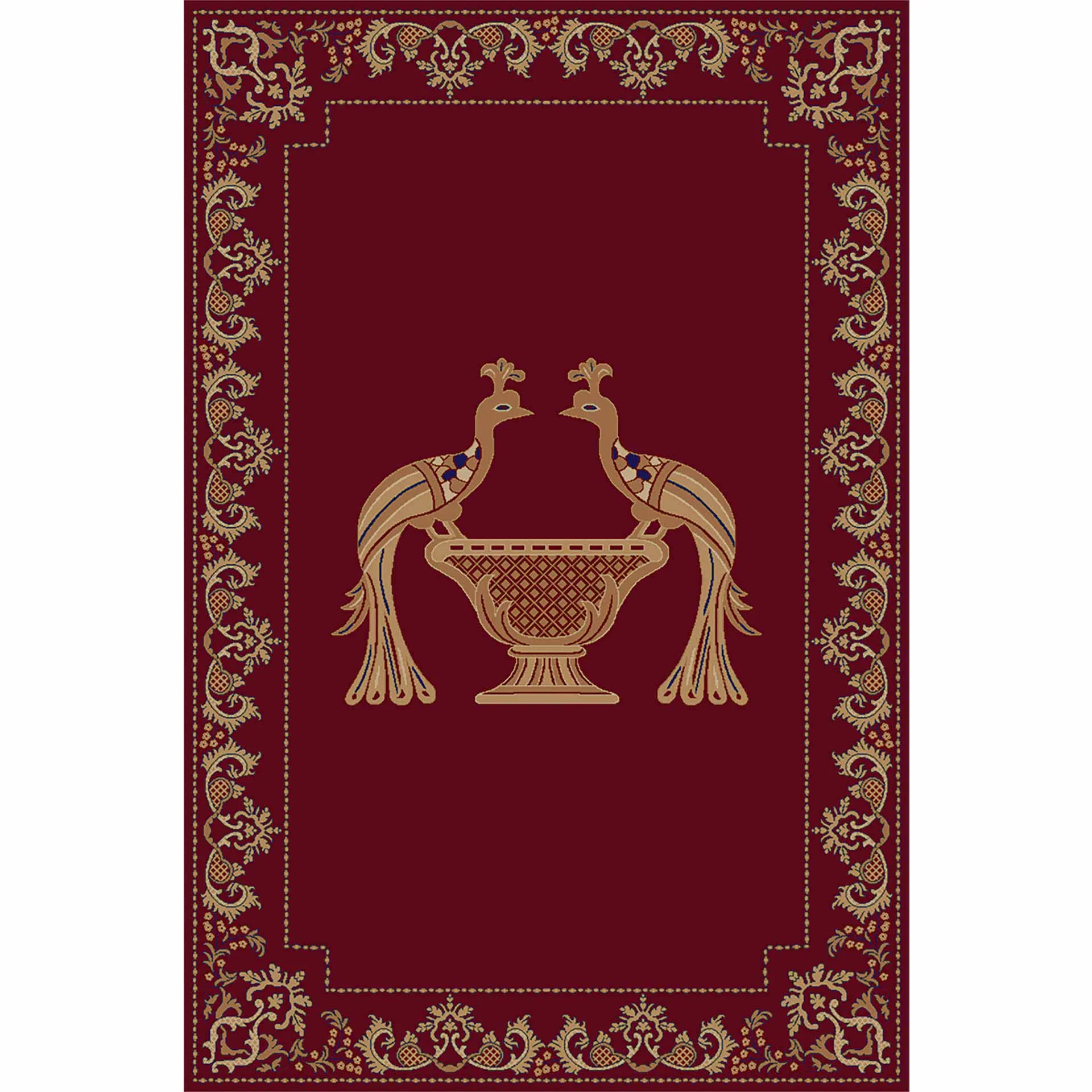 Φωτογραφία προϊόντος: ΧΑΛΙ 250X250CM ΡΟΤΟΝΤΑ ORTHODOXIA – 4000RED – ATLANTIS