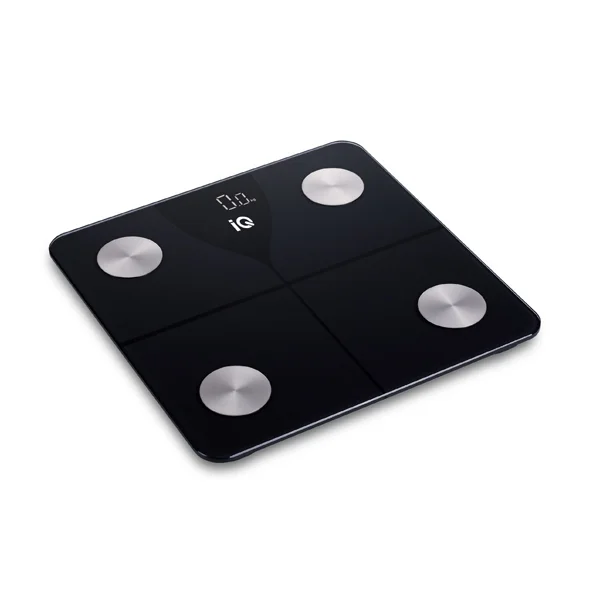 Φωτογραφία προϊόντος: IQ Smart SC-744BT Ζυγαριά με Λιπομετρητή και Bluetooth Μαύρη