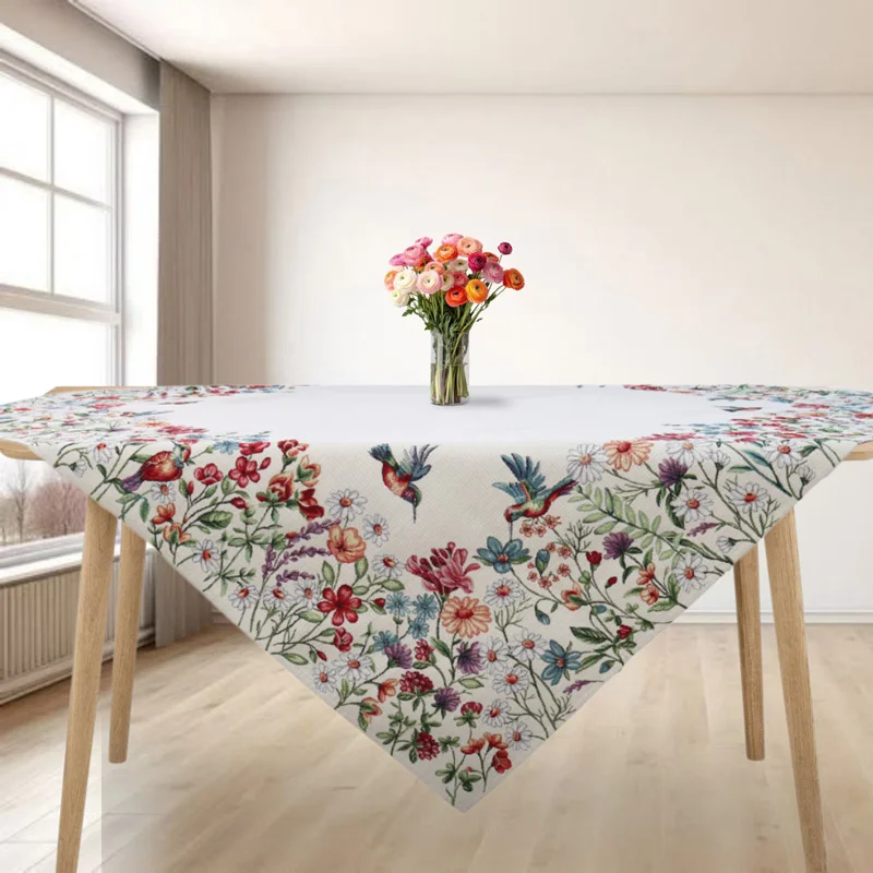Φωτογραφία προϊόντος: Καρέ 100x100 Dimeco Bloom Beige 100x100