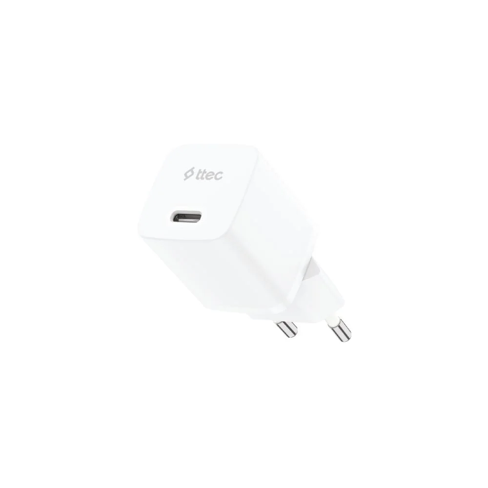 Φωτογραφία προϊόντος: ttec SmartCharger GAN 30W PD USB-C Travel Fast Charger White (2SCG30B) (TTEC2SCG30B)
