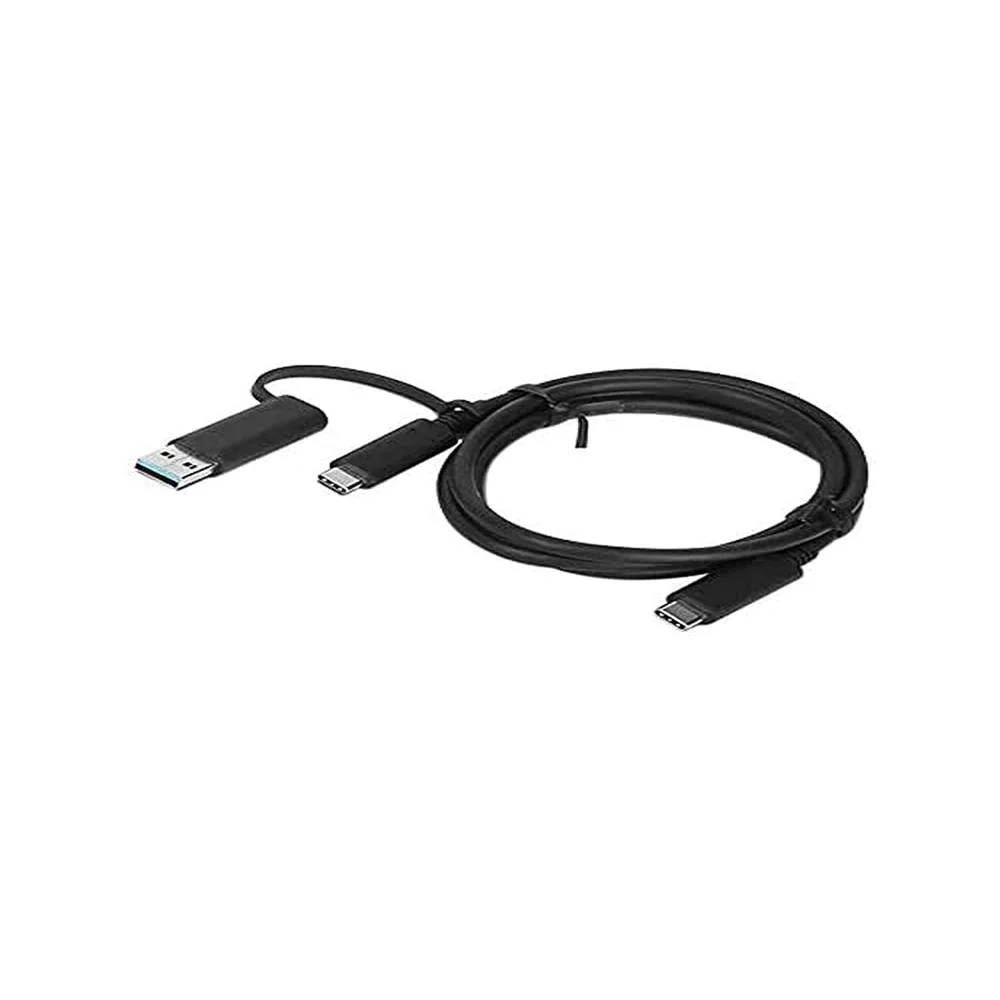 Φωτογραφία προϊόντος: Lenovo Cable USB-C 1m Black (4X90U90618) (LEN4X90U90618)