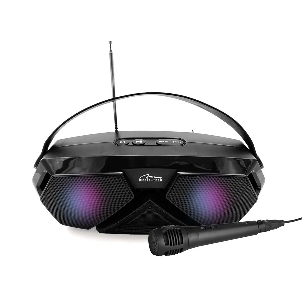 Φωτογραφία προϊόντος: Φορητό Ηχείο Bluetooth Media-Tech Playbox Scout MT3171 8W RMS, AUX-IN, 3.5mm, BT 5.0, USB, Micro SD, Πολύχρωμο Φωτισμό