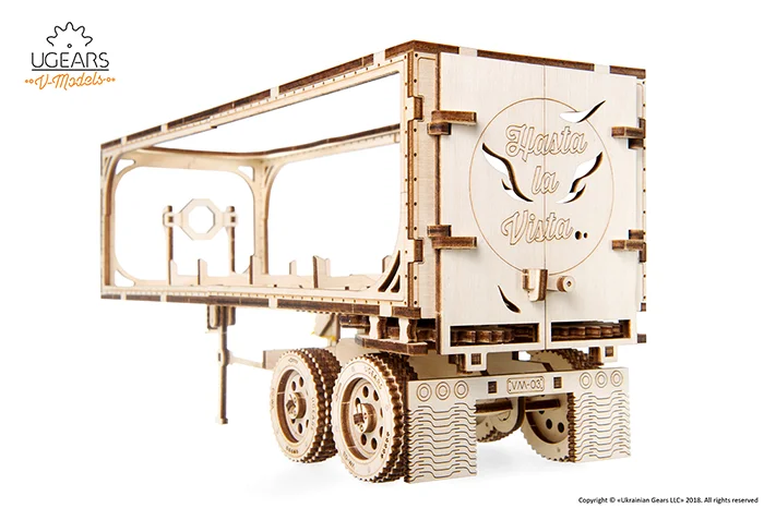 Φωτογραφία προϊόντος: 3D PUZZLE Καρότσι για το φορτηγό Heavy Boy VM-03 UGEARS 4820184120877