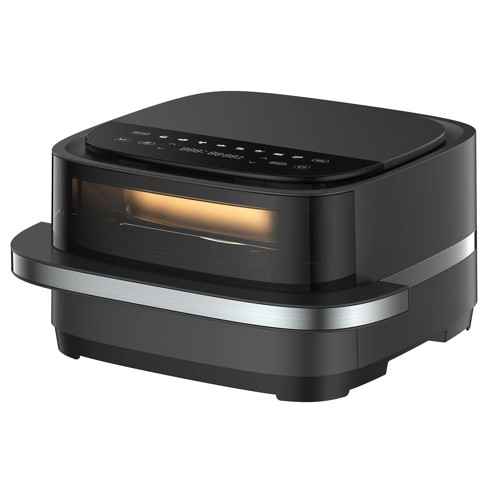 Φωτογραφία προϊόντος: ΦΡΙΤΕΖΑ ΑΕΡΟΣ AIR FRYER Πολυμάγειρας Χωρητικότητας 4 Λίτρων 2200W FINLUX DUO SOLIS