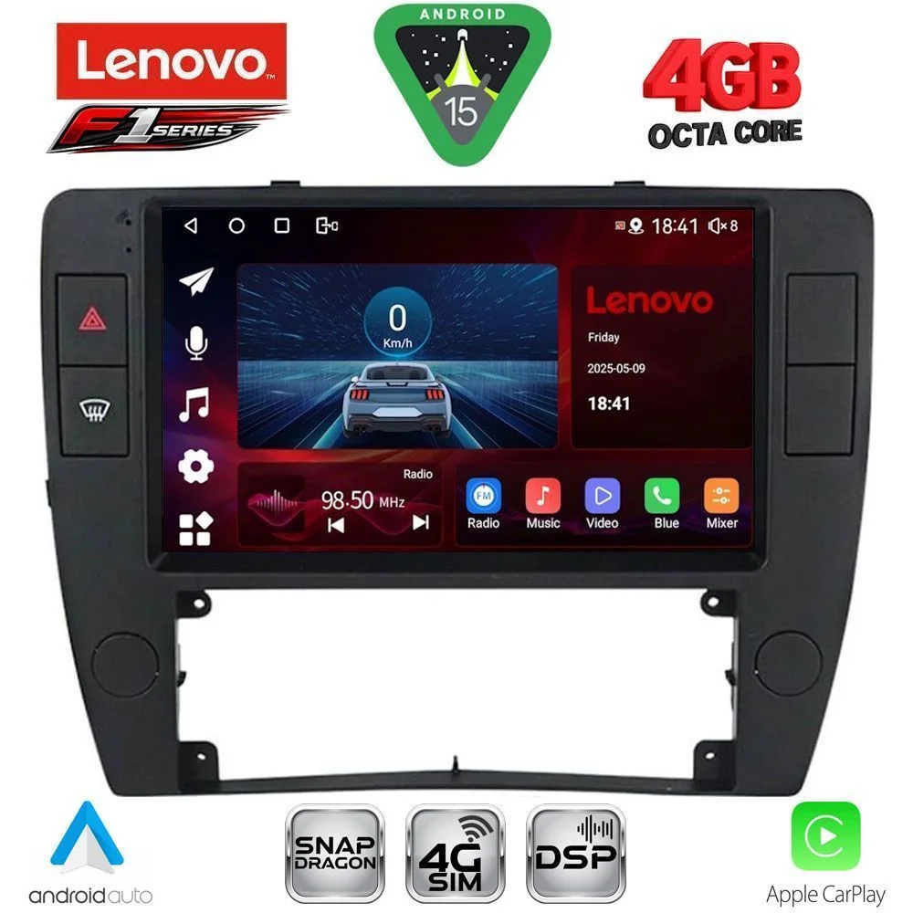 Φωτογραφία προϊόντος: LENOVO SSQ 9749_CPA (9inc) MULTIMEDIA TABLET for VW PASSAT mod. 2000-2005