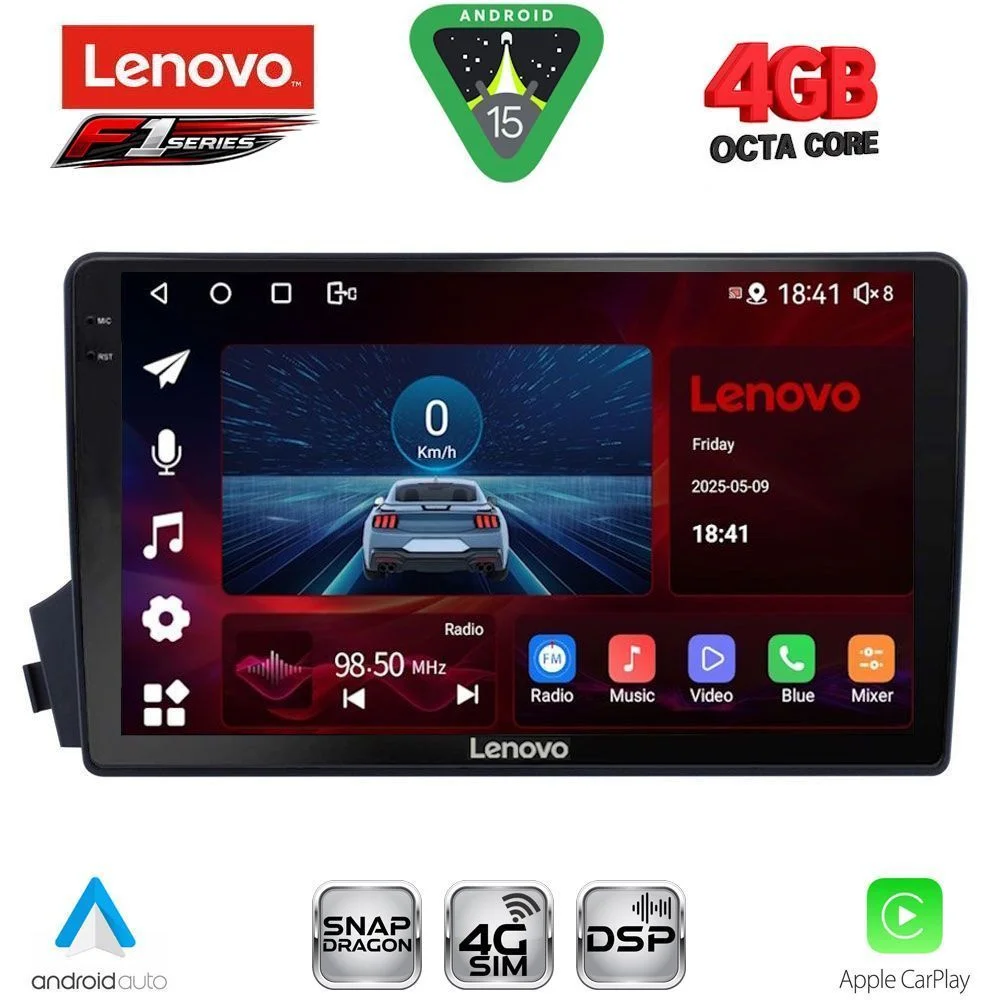 Φωτογραφία προϊόντος: LENOVO SSQ 9650_CPA (9inc) MULTIMEDIA TABLET for SSANGYONG ACTYON - KYRON mod. 2006-2015