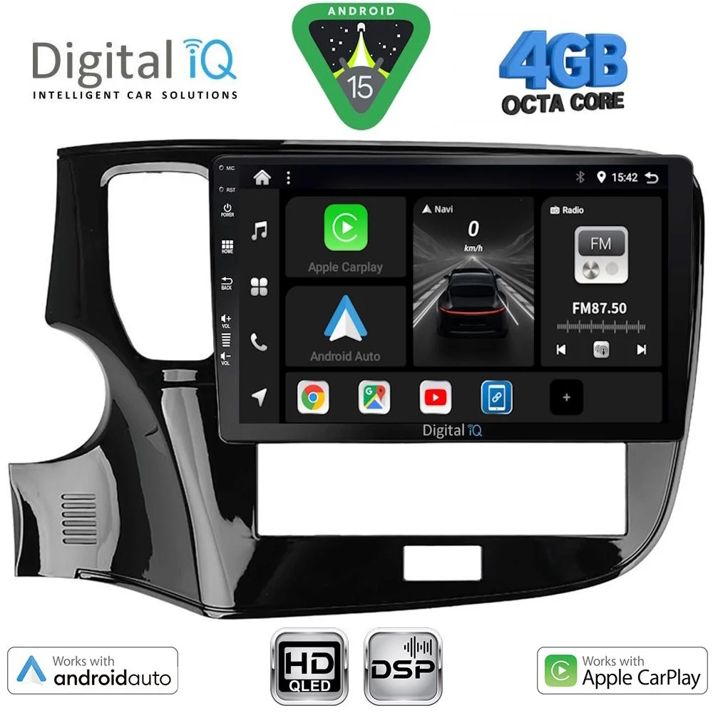 Φωτογραφία προϊόντος: DIGITAL IQ BXF 16440_CPAA (10inc) MULTIMEDIA TABLET for MITSUBISHI OUTLANDER mod. 2020-2022