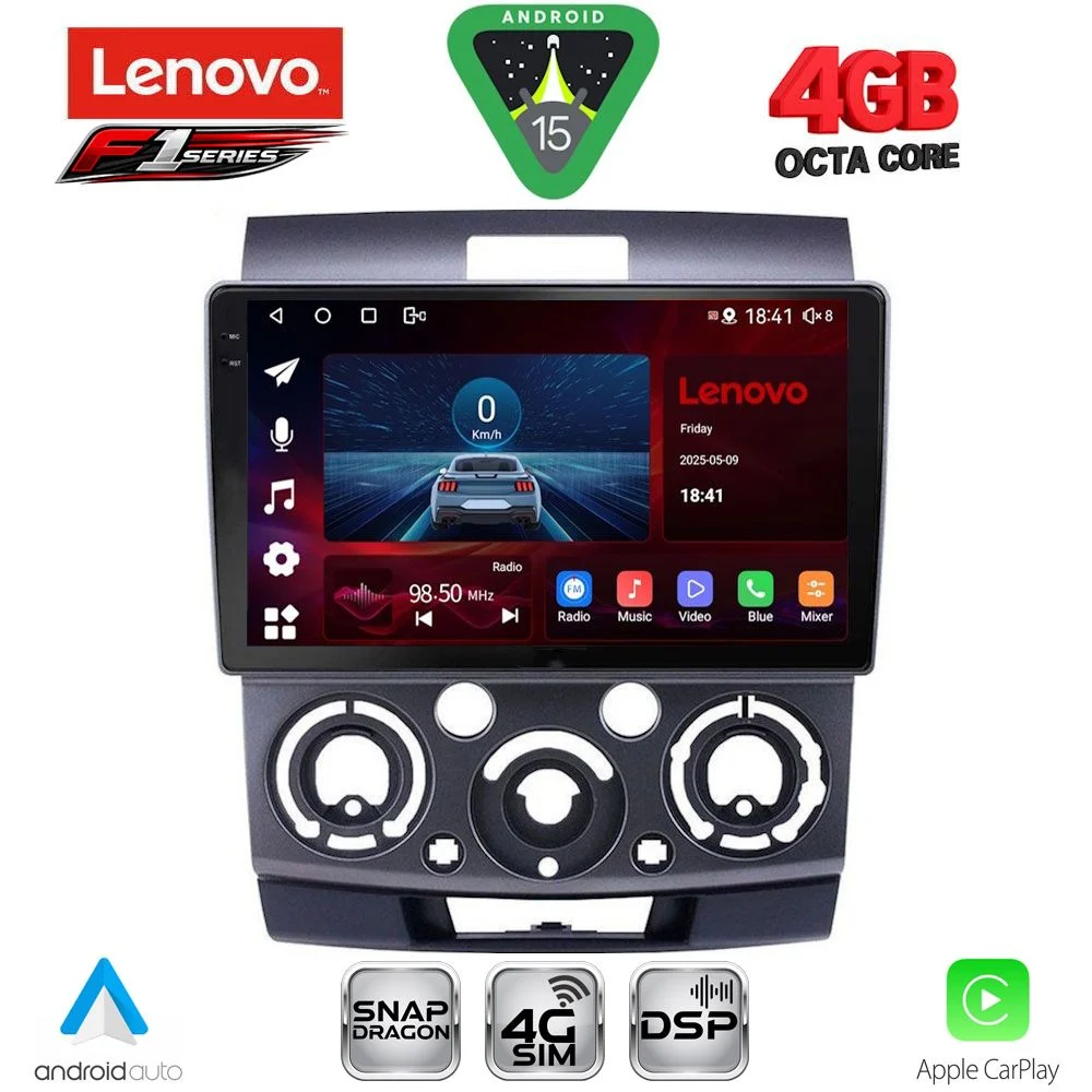 Φωτογραφία προϊόντος: LENOVO SSQ 9170_CPA (9inc) MULTIMEDIA TABLET for FORD RANGER | MAZDA BT50 mod. 2006-2011