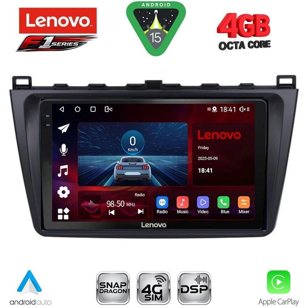 Φωτογραφία προϊόντος: LENOVO SSQ 9377_CPA (9inc) MULTIMEDIA TABLET for MAZDA 6 mod. 2008-2012