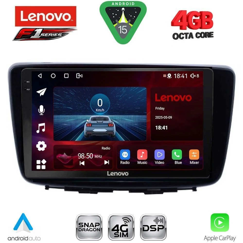 Φωτογραφία προϊόντος: LENOVO SSQ 9672_CPA (9inc) MULTIMEDIA TABLET for SUZUKI BALENO mod. 2016-2022