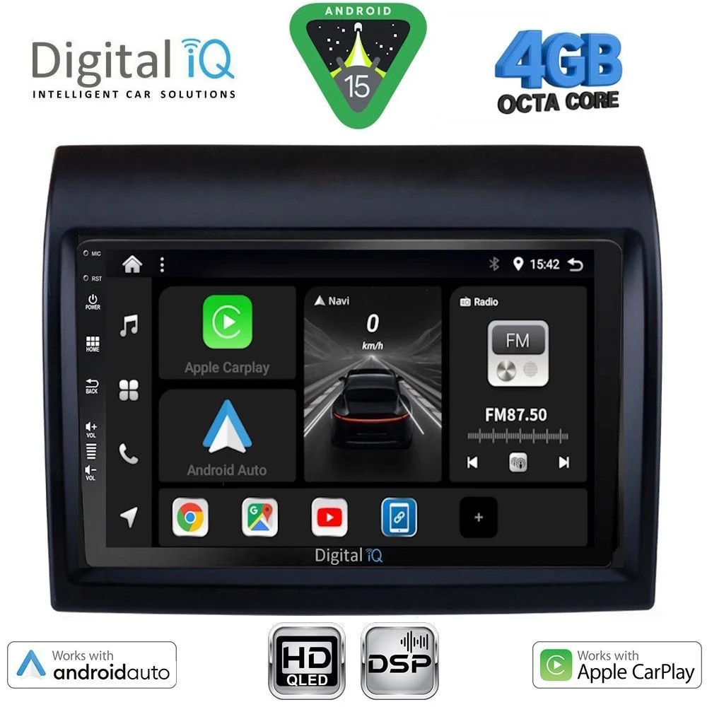 Φωτογραφία προϊόντος: DIGITAL IQ BXF 16141_CPAA (9inc) MULTIMEDIA TABLET for FIAT DUCATO – CITROEN JUMPER – PEUGEOT BOXER mod. 2011-2021