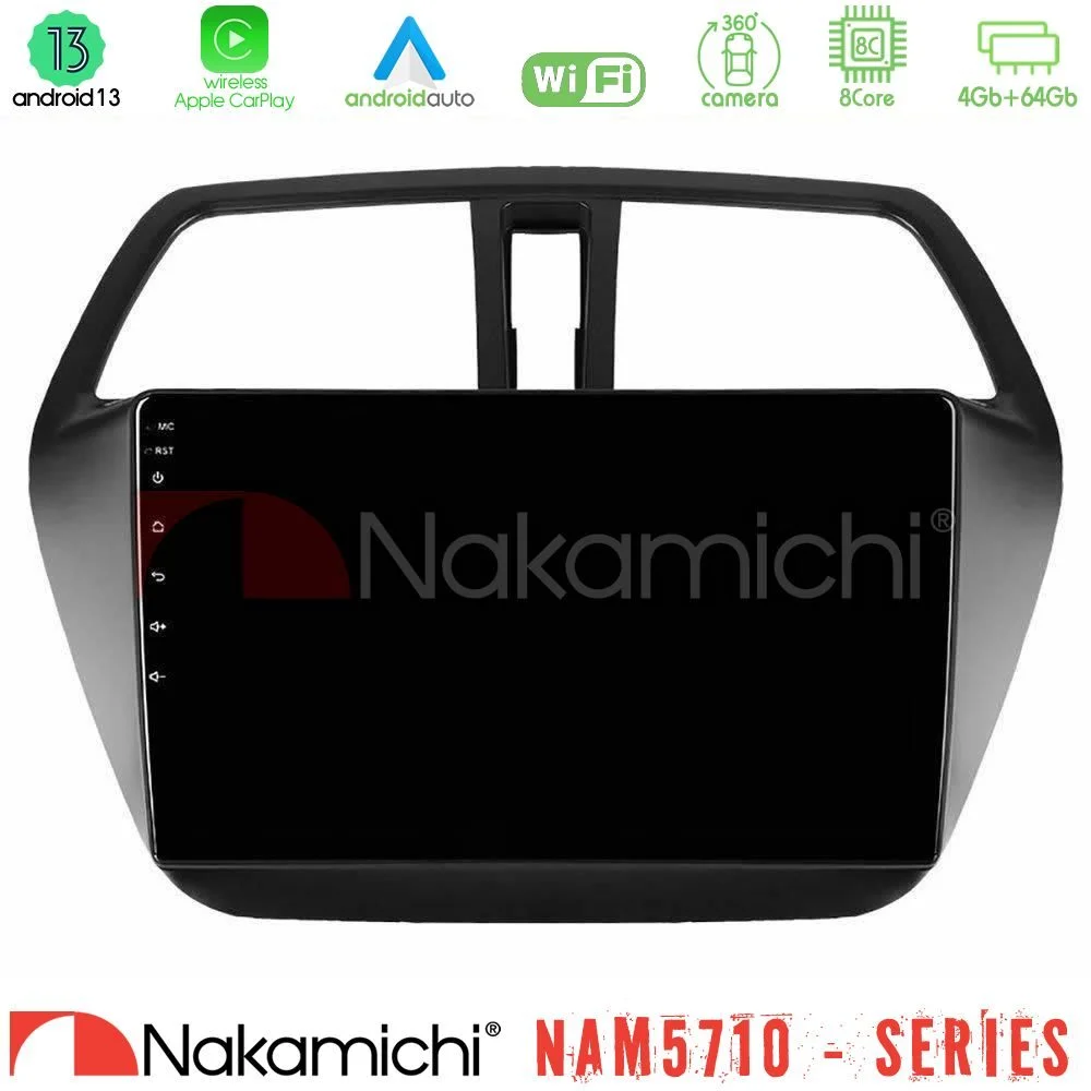 Φωτογραφία προϊόντος: Nakamichi NAM5710 Series 8Core Android13 4+64GB Suzuki SX4 S-Cross Navigation Multimedia Tablet 9