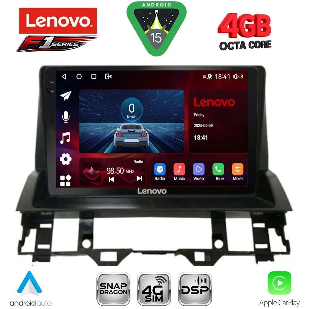 Φωτογραφία προϊόντος: LENOVO SSQ 9376_CPA DASH (10inc) MULTIMEDIA TABLET for MAZDA 6 mod. 2002-2008