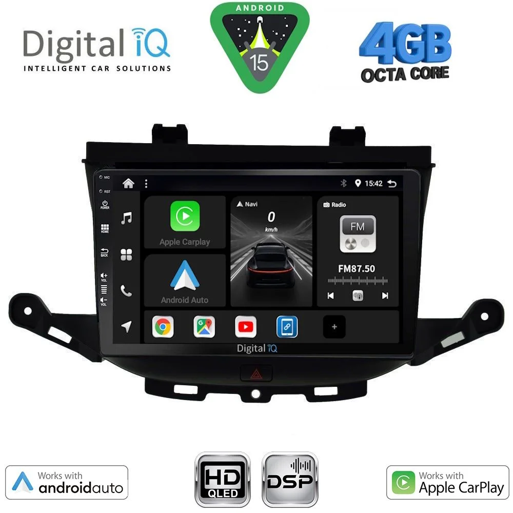 Φωτογραφία προϊόντος: DIGITAL IQ BXF 16483_CPAA (9inc) MULTIMEDIA TABLET for OPEL ASTRA K mod. 2015-2023