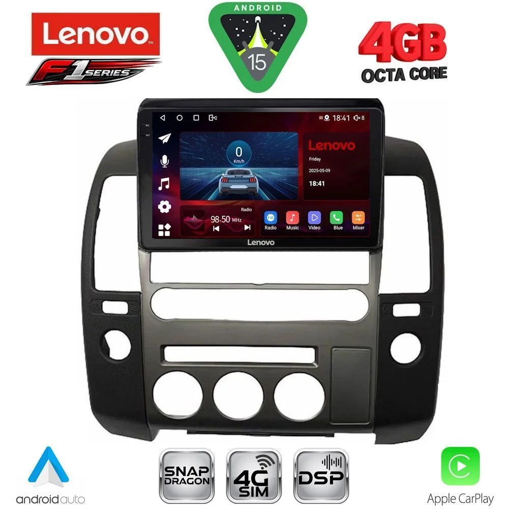 Φωτογραφία προϊόντος: LENOVO SSQ 9454_CPA (ORIG.NAVI) (9inc) MULTIMEDIA TABLET for NISSAN NAVARA D40 mod. 2006-2011 με Original Navi