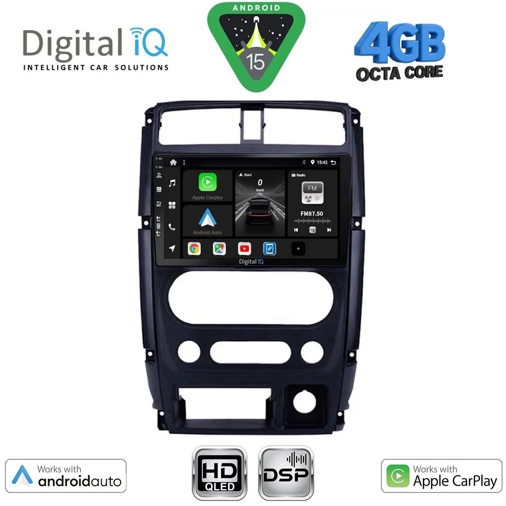 Φωτογραφία προϊόντος: DIGITAL IQ BXF 16678_CPAA (9inc) MULTIMEDIA TABLET for SUZUKI JIMNY mod. 2007-2017