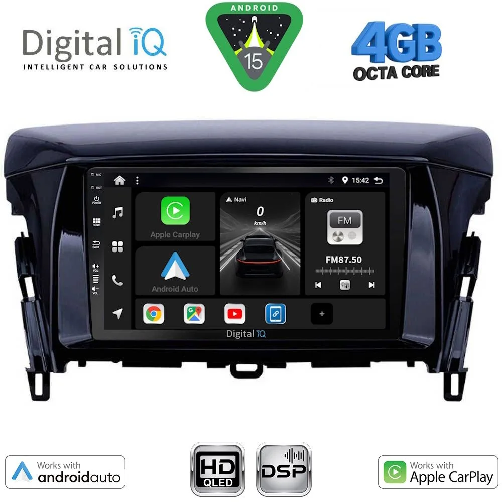 Φωτογραφία προϊόντος: DIGITAL IQ BXF 16432_CPAA (9inc) MULTIMEDIA TABLET for MITSUBISHI ECLIPSE CROSS mod. 2018-2026