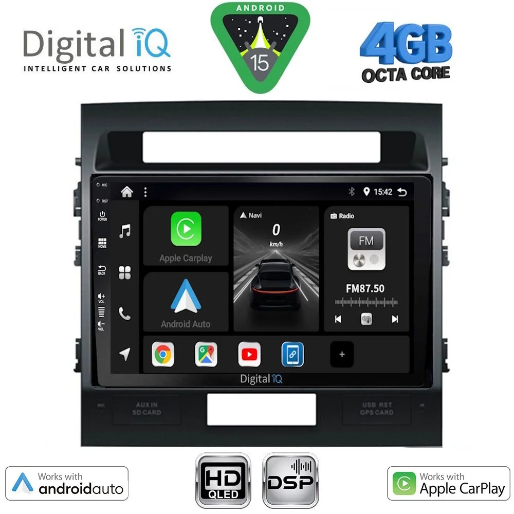 Φωτογραφία προϊόντος: DIGITAL IQ BXF 16724_CPAA (10inc) MULTIMEDIA TABLET for TOYOTA LANDCRUISER mod. 2008-2015
