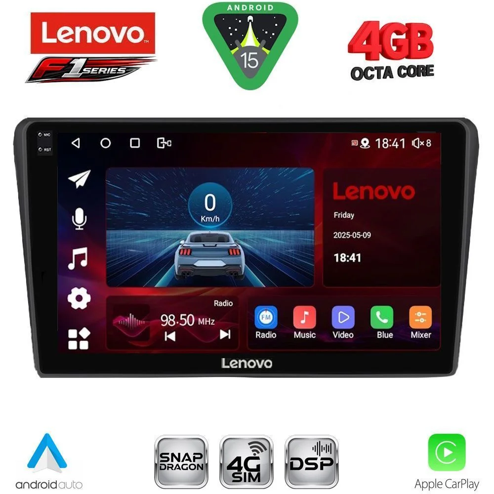 Φωτογραφία προϊόντος: LENOVO SSQ 9704BL_CPA (9inc) MULTIMEDIA TABLET for TOYOTA AVENSIS (T25) mod. 2003-2009 (BLACK)
