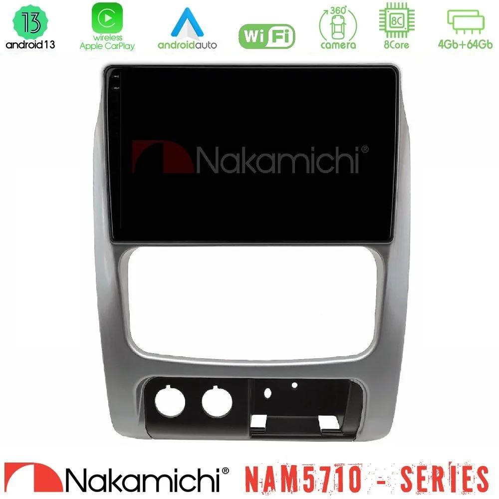 Φωτογραφία προϊόντος: Nakamichi NAM5710 Series 8Core Android13 4+64GB Jeep Cherokee (KJ) 2002-2007 Navigation Multimedia Tablet 9″