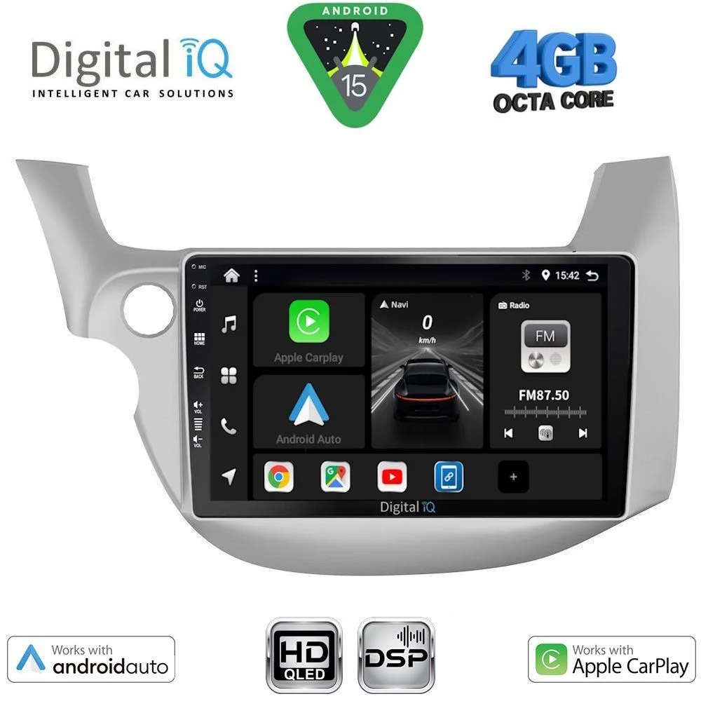 Φωτογραφία προϊόντος: DIGITAL IQ BXF 16211_CPAA (10inc) MULTIMEDIA TABLET for HONDA JAZZ mod. 2008-2012