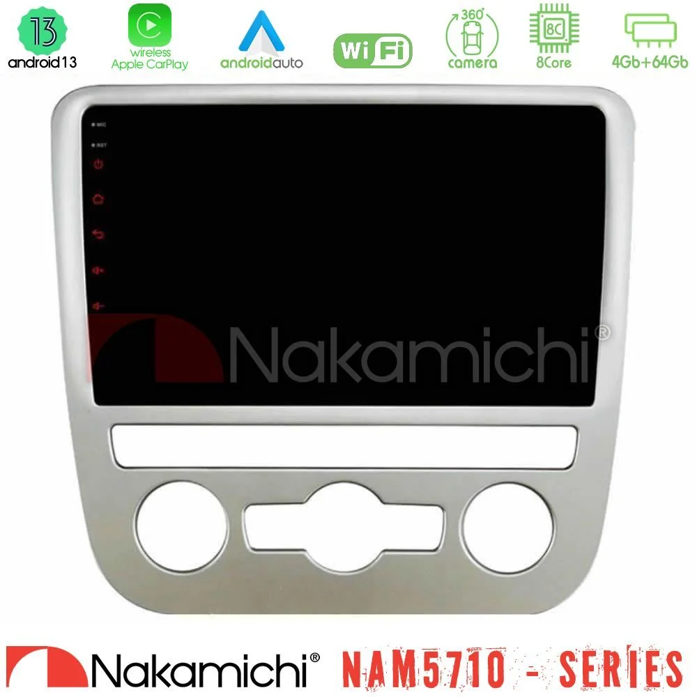 Φωτογραφία προϊόντος: Nakamichi NAM5710 Series 8Core Android13 4+64GB VW Scirocco 2008 – 2014 Navigation Multimedia Tablet 9