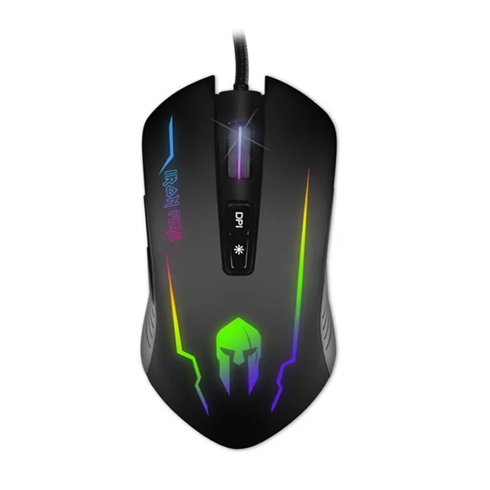 Φωτογραφία προϊόντος: Ενσύρματο RGB Gaming mouse, με ανάλυση έως 3200DPI NOD IRON FIRE 141-0121