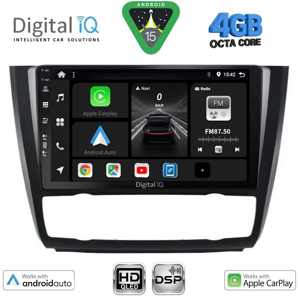 Φωτογραφία προϊόντος: DIGITAL IQ BXF 16040_CPAA CLIMA (9inc) MULTIMEDIA TABLET for BMW S.1 (E81-82-87-88) mod. 2004-2013