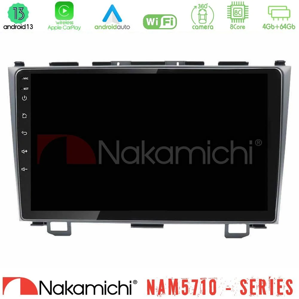 Φωτογραφία προϊόντος: Nakamichi NAM5710 Series 8Core Android13 4+64GB Honda CRV Navigation Multimedia Tablet 9