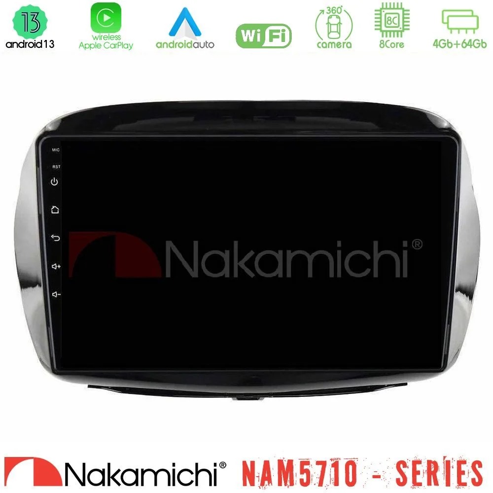 Φωτογραφία προϊόντος: Nakamichi NAM5710 Series 8Core Android13 4+64GB Honda FR-V 2004-2009 Navigation Multimedia Tablet 10