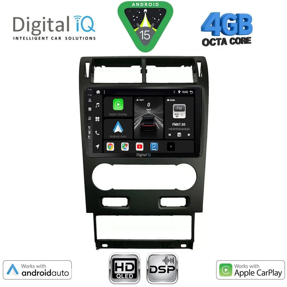 Φωτογραφία προϊόντος: DIGITAL IQ BXF 16161A_CPAA (9inc) MULTIMEDIA TABLET for FORD MONDEO mod. 2003-2006