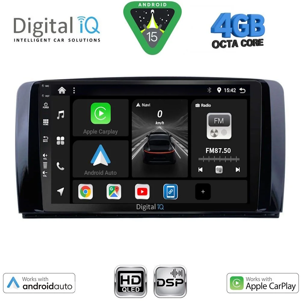 Φωτογραφία προϊόντος: DIGITAL IQ BXF 16422_CPAA (9inc) MULTIMEDIA TABLET for MERCEDES R (W251) mod. 2006-2015