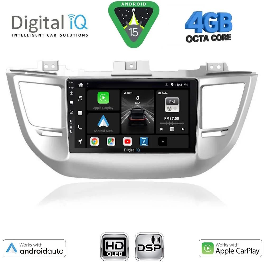 Φωτογραφία προϊόντος: DIGITAL IQ BXF 16243_CPAA (9inc) MULTIMEDIA TABLET for HYUNDAI TUCSON mod. 2015-2019
