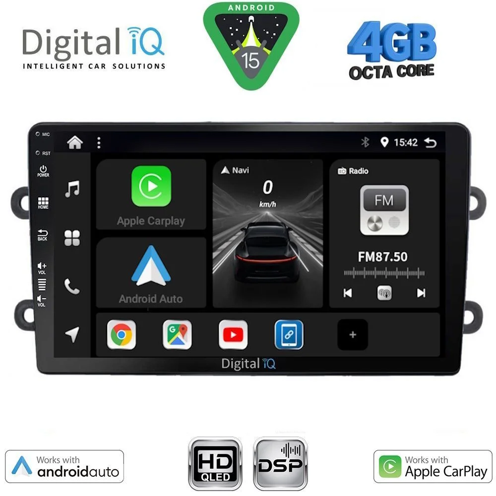 Φωτογραφία προϊόντος: DIGITAL IQ BXF 16102_CPAA (9inc) MULTIMEDIA TABLET for DACIA DUSTER mod. 2012-2019