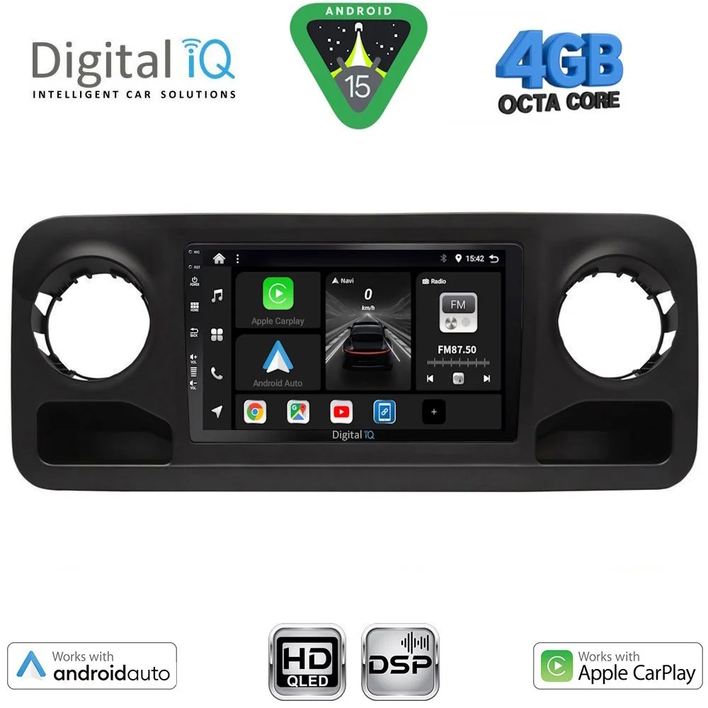 Φωτογραφία προϊόντος: DIGITAL IQ BXF 16424_CPAA (10inc) MULTIMEDIA TABLET for MERCEDES SPRINTER mod. 2018-2026