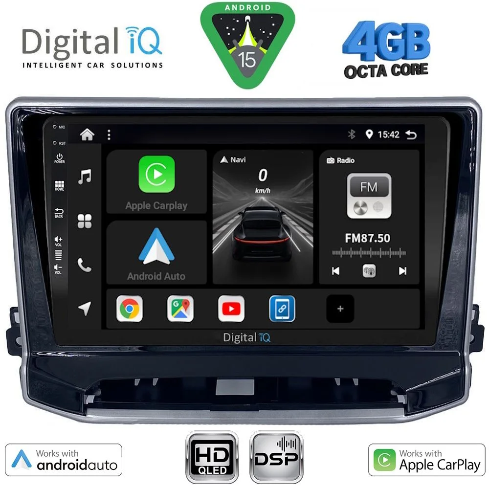 Φωτογραφία προϊόντος: DIGITAL IQ BXF 16279_CPAA (10inc) MULTIMEDIA TABLET for JEEP COMPASS mod. 2022-2026