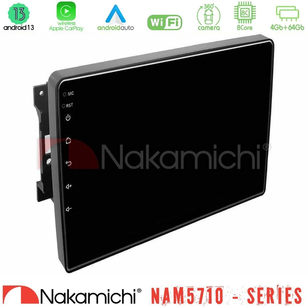 Φωτογραφία προϊόντος: Nakamichi NAM5710 Series 8Core Android13 4+64GB Chrysler / Dodge / Jeep Navigation Multimedia Tablet 10
